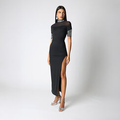 Vestido negro de mujer elegante, Primadonna, 26C925029LYNEROL, 004 preview