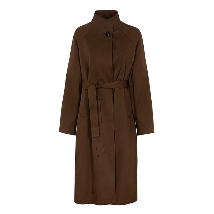 Trench testa di moro con dettagli eleganti, Primadonna, 276500293TSMOROS