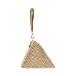 Mini bolso mujer oro en laminado con piedras, Primadonna, 255102403LPOROGUNI, 003 preview