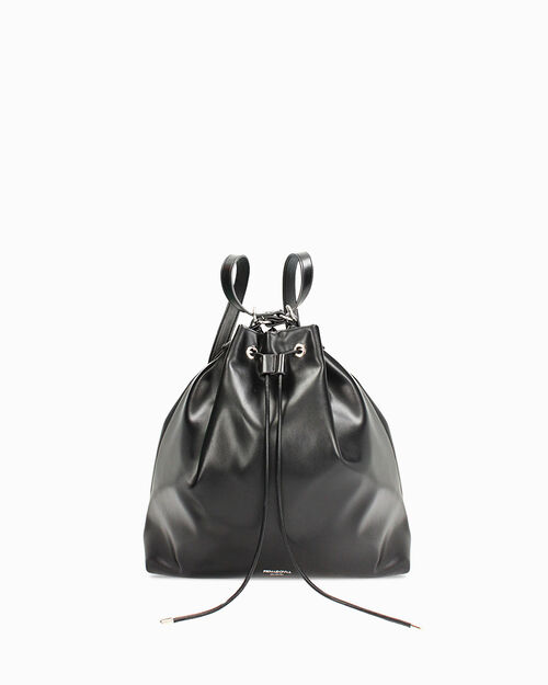 Zaino nero con dettagli sofisticati