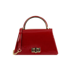 Mini bolsa de mujer cereza en charol, Primadonna, 255126021VECHERUNI, 001 preview