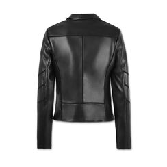 Giubbino donna nero casual modello chiodo, Primadonna, 256500462EPNEROL, 003 preview