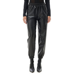 Pantalon noir sportif, Fin de Collection, 24B400303EPNEROS, 001 preview