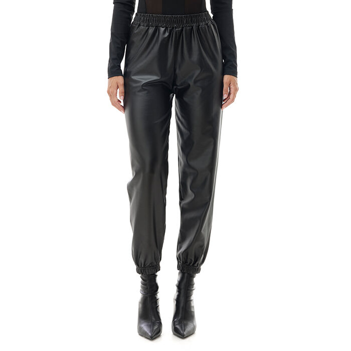Pantalon noir sportif, Fin de Collection, 24B400303EPNEROS