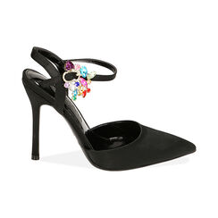 ZAPATOS CHANEL RASO NERO, Primadonna, 212186123RSNERO036, 001 preview