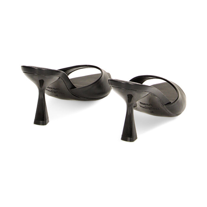 Mules Open Toe negras