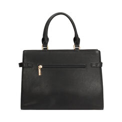 Sac &agrave; main noir au design sophistiqu&eacute;, Primadonna, 27D900672EPNEROUNI, 004 preview