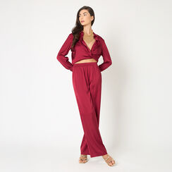 Pantalone donna bordeaux, Primadonna, 25C924352TSBORDUNI, 002a
