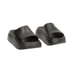 Sandales de plage femme noires en PVC, Primadonna, 254740613PVNERO037, 003 preview