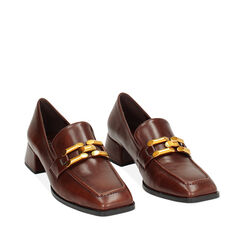 Mocassin cognac élégant, Primadonna, 244906802EPCOGN035, 002a