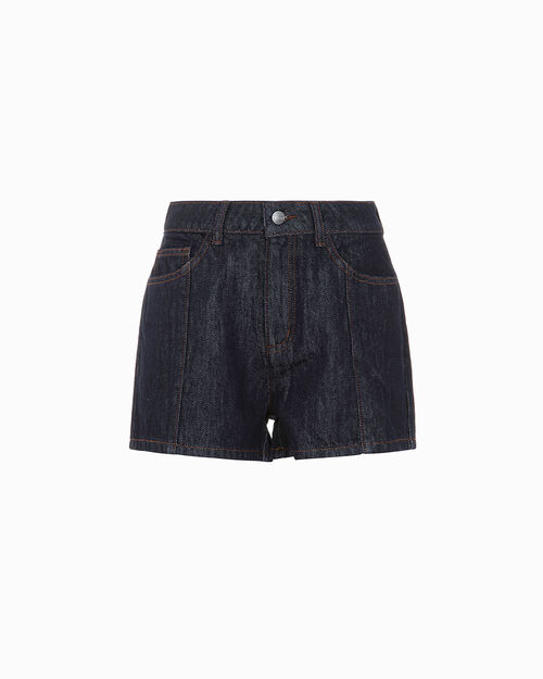 Short vaquero mujer alto tendencia, JEANS