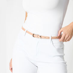 ACCESSORI CINTURA SINTETICO VERNICE NUDE, Primadonna, 25B413456VENUDEUNI, 002a