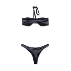 Bikini da donna nero a fascia, Primadonna, 25L501317TSNEROL, 003 preview
