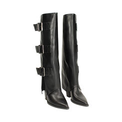 WOMEN SHOES BOOTS SYNTHETIC NERO, Primadonna, 263086301EPNERO036, 003 preview