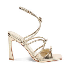 Sandale à talon femme or élégante, Primadonna, 252140404LMOROG035, 001a