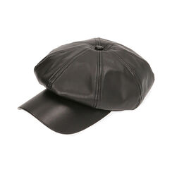 Cappello con visiera nero, Primadonna, 20B401914EPNEROUNI, 001 preview