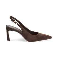Escarpin marron fonc&eacute; talon 7,5 cm, Primadonna, 272110628MFMORO035, 001 preview