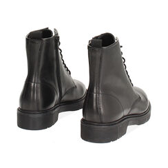 Botas anfibias negras en piel auténtica, Primadonna, 26B810802PENERO035, 004 preview
