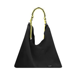 Bolso de hombro negro con doble bolsillo, Primadonna, 27C303007TSNEROUNI, 001a