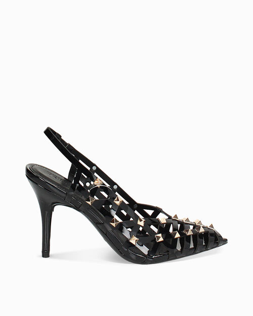 ZAPATOS CHANEL SINTETICO CHAROL NERO, BLACK