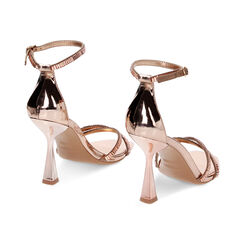 Sandales à talons rose-or miroir avec pierres, Primadonna, 234912951SRRAOR035, 003 preview