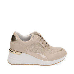 ZAPATOS SNEAKERS SINTETICO BEIG, 212839308EPBEIG037, 001a