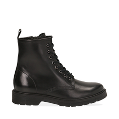 Anfibi neri in pelle, Primadonna, 167710802PENERO035, 001a