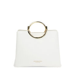 Sac à main femme blanc, Primadonna, 252323636EPBIANUNI, 001a