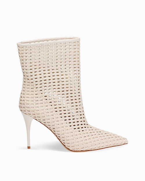 Tronchetti beige tacco 9 cm, BEIGE