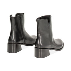 Tronchetto nero in pelle classico, Primadonna, 24N530065PENERO035, 003 preview