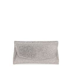 Pochette argento con tracolla removibile, Primadonna, 275126052LPARGEUNI, 001a