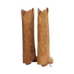 Botas texanas camel tac&oacute;n 8 cm, Zapatos, 273067618MFCAME035, 004 preview