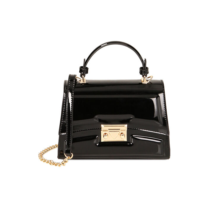 Borse vernice hotsell nera zalando