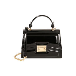 Mini bolso negro de charol, Primadonna, 225125079VENEROUNI, 001 preview