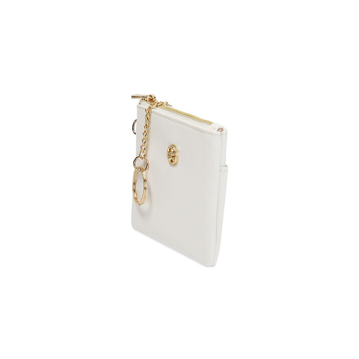 Portacarte Giovanni Raspini con Zip Pelle Goffrata 10,5 x 8,5 cm L0013