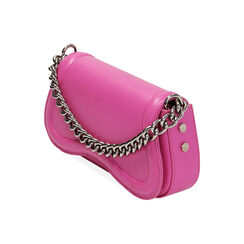 Mini bag saddle fucsia, Primadonna, 215124731EPFUCSUNI, 002 preview