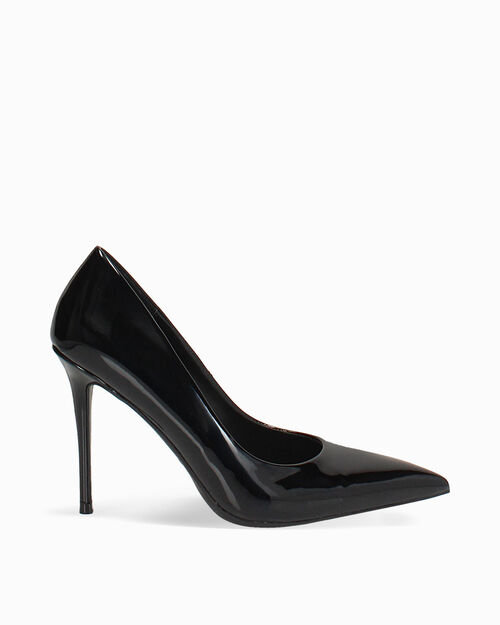 D&eacute;collet&eacute; negras tac&oacute;n 10 cm, BLACK