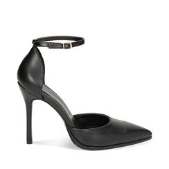 Décolleté Open Shank nere, tacco 10 cm, Primadonna, 232186202EPNERO040, 001a