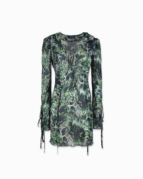 ABBIGLIAMENTO VESTITO TESSUTO VERD, 