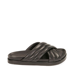 ZAPATOS FLAT PIEL NERO, 19M417208PENERO035, 001a