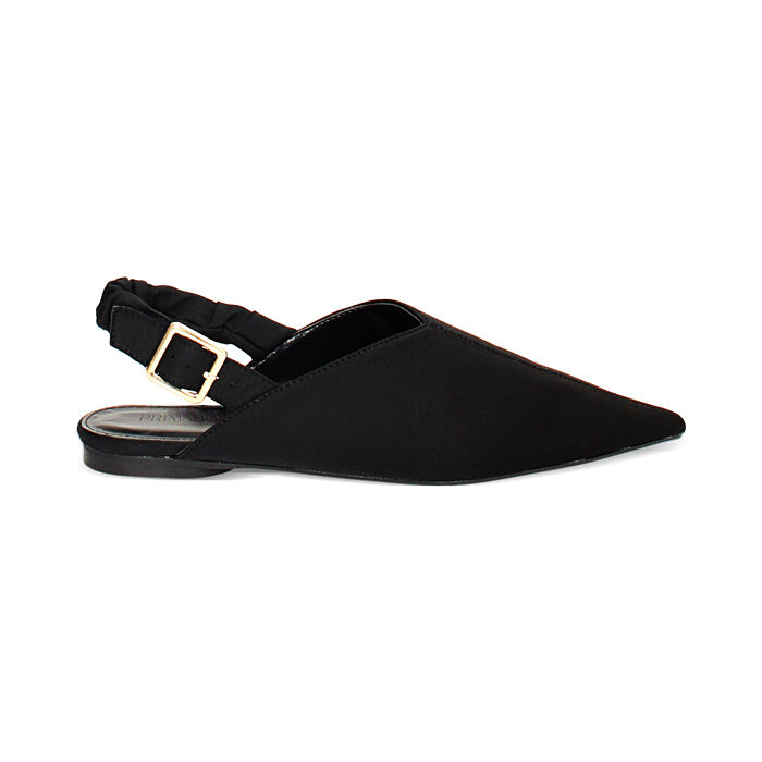 Ballerine sabot nere, Mid Season Sale, 244906760LYNERO037