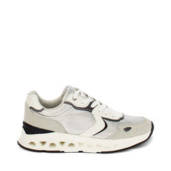 Sneakers argento con gomma 5 cm, Primadonna, 263884291EPARGE036, 001a