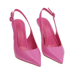 Slingback fucsia, tacco 9,5 cm , SPECIAL WEEK, 192126303EPFUCS038, 002 preview