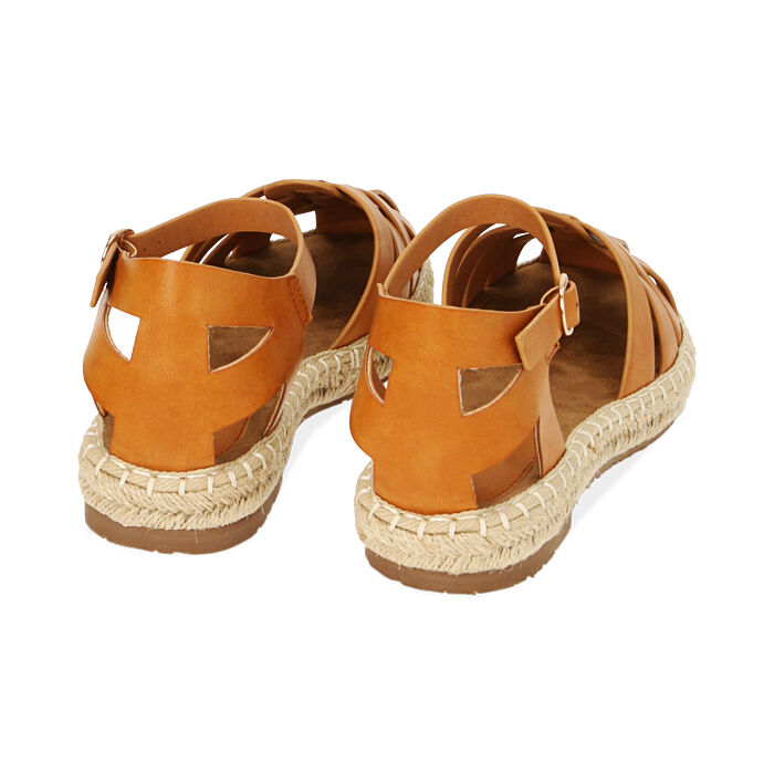 Sandales sales ajourées femme