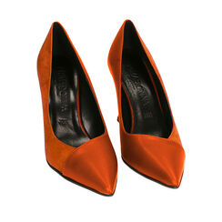 Escarpins orange, talon 9,5 cm , Primadonna, 20M812650EPARAN038, 002a
