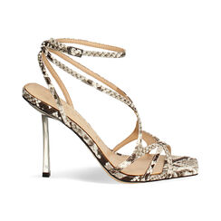 Sandales beige avec talon de 9,5 cm, Primadonna, 272102101PTBEIG035, 001 preview