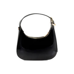 Mini bag donna nera in vernice, Primadonna, 255125841VENEROUNI, 004 preview