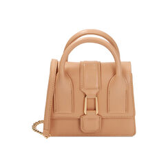 Mini bag a mano nude, Primadonna, 215124537EPNUDEUNI, 001 preview