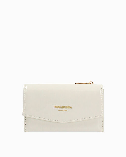 Portafoglio panna con dettagli eleganti, CREAM