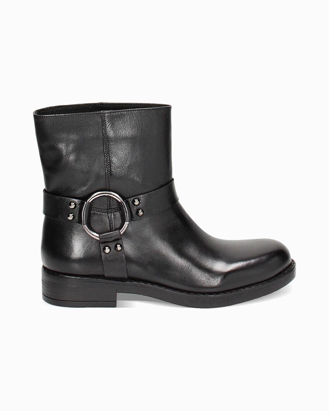 Biker neri in pelle